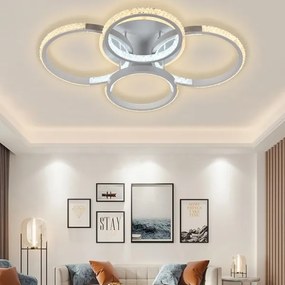 Lampadario LED a plafone dimmerabile LED/80W/230V 3000-6500K + tc