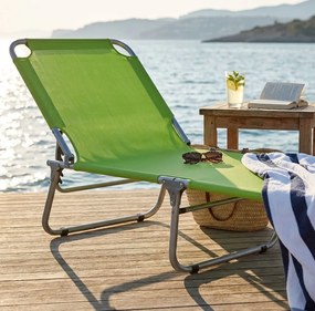 brandina pieghevole prendisole in alluminio colore casuale cm 187 x 58 x 24 h