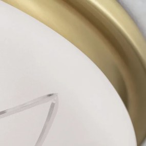 Orion DL 7-791/37 - Plafoniera PORTO 2xE27/40W/230V diametro 37 cm oro