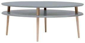 Tavolino grigio scuro OVO Ovo - Ragaba