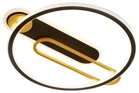 Plafoniera LED dimmerabile LED/60W/230V 3000-6500K nero + telecomando