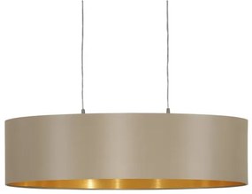 Eglo 31613 - Lampadario a cavo MASERLO 2xE27/60W/230V