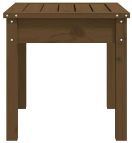 Panca da giardino miele 50x44x45 cm legno massello di pino