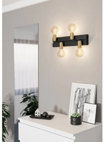 Eglo 900509 - Plafoniera MACCHIONE 4xE27/10W/230V