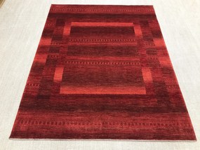 Loribaft Tappeto 220 x 170 Rosso (Iran) Annodato A Mano