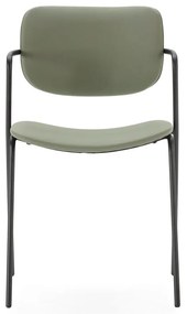 Set di sedie da pranzo kaki 2 pz Maika - Marckeric