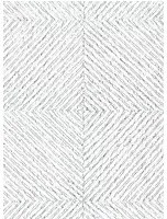Arte International Carta da parati Grid - Weiß/ Schwarz