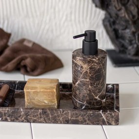 Dispenser di sapone in marmo marrone 200 ml Marble - Mette Ditmer Denmark