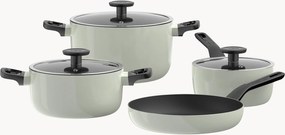 Batteria di pentole con rivestimento antiaderente Glints, set da 7