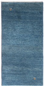 Gabbeh Tappeto 70 x 140 Blu (Iran) Annodato A Mano