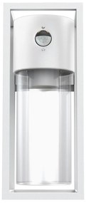 Applique Bianca E27 con Sensore di Movimento IP54 - Serie VIMO