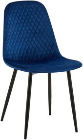 Sedia Giverny: Eleganza E Comfort Senza Pari / Samt / Blau