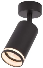 Faretto PIPE 1xGU10/10W/230V nero