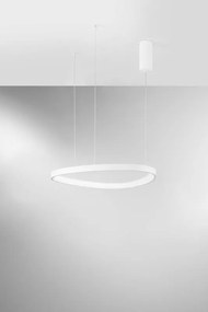 Lampadario LED moderno Klapton bianco Ø65cm, LUCE AMBIENTE DESIGN