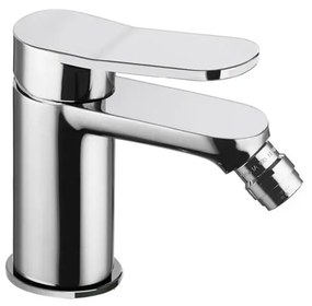 Rubinetto per bidet getto aerato San Babila PALAZZANI argento cromato lucido