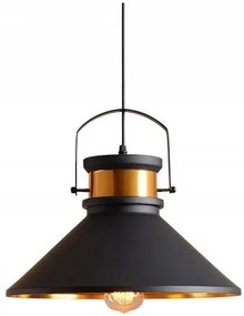 Lampada da soffitto ASTI B Nero/Oro