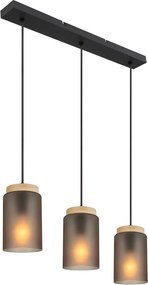 Lampada APP1812-3CP Frosted Grey