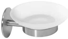 Portasapone NICKEL BRUSH INOX 322218 DUO