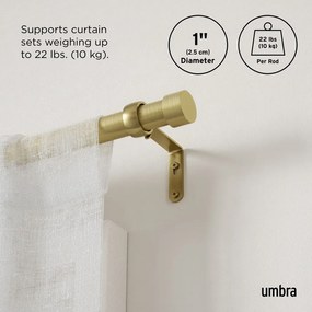 Mantovana estensibile in acciaio 168 - 305 cm Cappa - Umbra