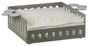 Portatovaglioli old piccolo giada in ferro 25x17x6hcm