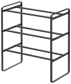 Scaffale nero regolabile a 3 livelli Maebashi - YAMAZAKI