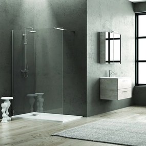 Doccia walkin 160cm Walk-in cristallo trasparente KW1000 - KAMALU