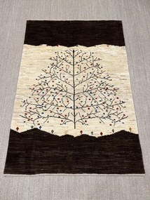 Gabbeh Tappeto 120 x 180 Beige (Iran) Annodato A Mano