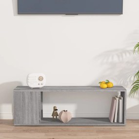 Mobile tv grigio sonoma 100x24x32 cm in legno multistrato