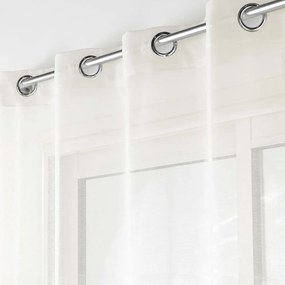 Tenda in voile crema 140x240 cm Lissea - douceur d'intérieur