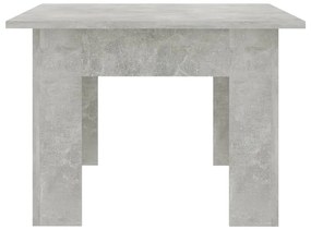 Tavolino da caffè grigio cemento 100x60x42 cm in truciolato