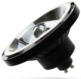 Lampadina LED AR111 GU10/10W/230V 3000K 20° nero