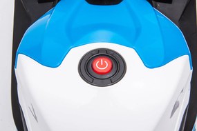 Moto Elettrica per Bambini 12V con Licenza BMW HP4 Sport 3R Blu...