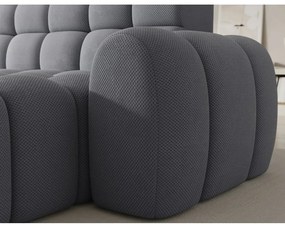 Divano angolare grigio allungabile (con penisola a destra/con chaise lounge) Ceedro – ELTAP