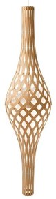 David Trubridge - Nikau Lampada a Sospensione Bianco 1 Lato David Trubridge