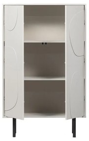 Mobile in legno di pino grigio chiaro 85x135 cm Cadiz - WOOOD