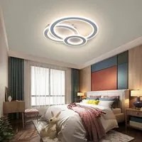 CANDY Plafoniera LED 105W CCT da 3000K a 6500K lampada moderna dimmerabile luce soffitto camera telecomando 8573lm 230V