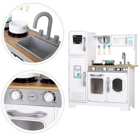 Cucina in legno di alta qualità con accessori Ecotoys