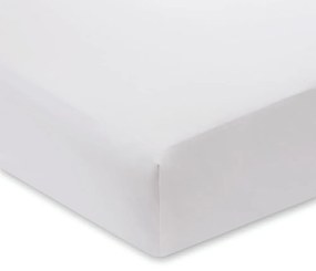 Lenzuolo di cotone sateen bianco Luxury, 135 x 190 cm - Bianca