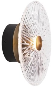 MAXLIGHT W0356 - Applique a LED ALLURE LED/5W/230V diametro 28 cm oro/limpido