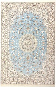 Nain Tappeto persiano 160x230 Blu (Iran) Annodato A Mano