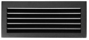 Applique Line Design - E27 Nera per Esterni IP65 Antiabbagliamento