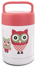 Thermos rosso e bianco per bambini 480 ml Sova - Orion