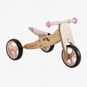 Triciclo in Legno Convertibile in Bicicletta 2 in 1 senza Pedali - Sklum