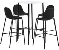 Set da Bar 5 pz in Tessuto Nero 3050017