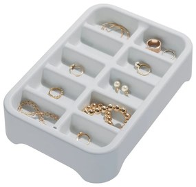 Organizzatore di gioielli grigio Eco Bin 10, 28,12 x 19,23 cm - iDesign