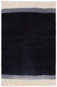 benuta Pop Tappeto di lana Tofino Blu/Grigio 80x150 cm - Tappeto fibra naturale