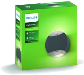 Philips 17338/93/PN - Applique da esterno MYGARDEN LIMESTONE 2xGU10/5W