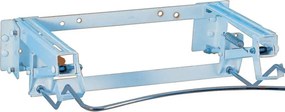 Supporto per lavabo Meccanismo inclinabile pneumatico P 57 x L 60 x H 15.5 cm in acciaio bianco