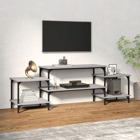 Mobile Porta Tv Grigio Sonoma 157x35x52 Cm İn Legno Multistrato /