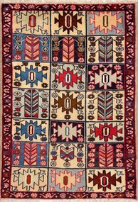 Bakhtiar Tappeto persiano 80x110 (Iran)